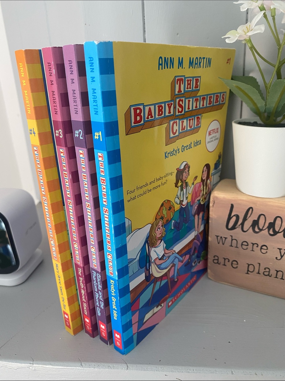 NEW🌈 The Baby-Sitters Club Books Chapter Reading Ann M. Martin